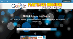 Desktop Screenshot of cekseo.com