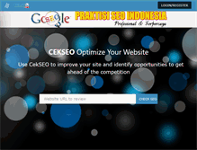 Tablet Screenshot of cekseo.com